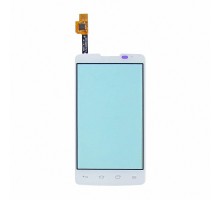 Touch screen (sensor) for LG X135 Optimus L60i Dual, white, original (China) big ic (6mm) / small ic (5mm)